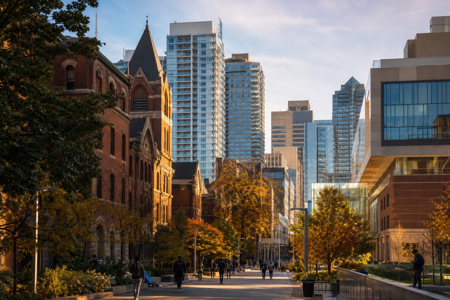 TMU / Ryerson along the Yonge condo corridor